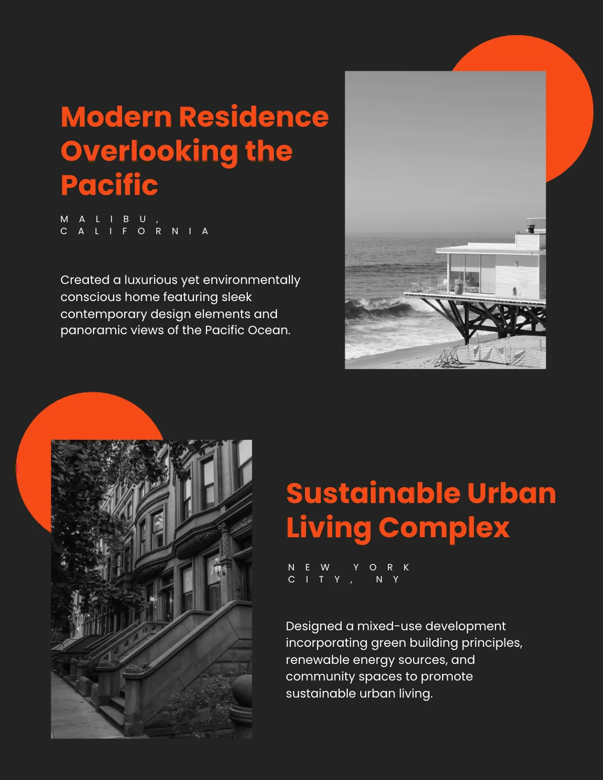 Free Minimalist Portfolio Template to Edit Online