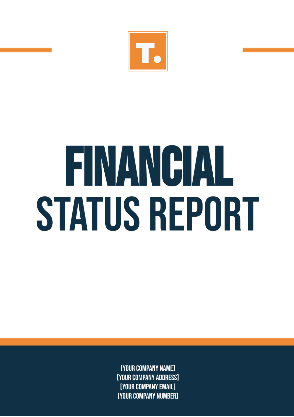 Financial Status Report Template - Edit Online & Download