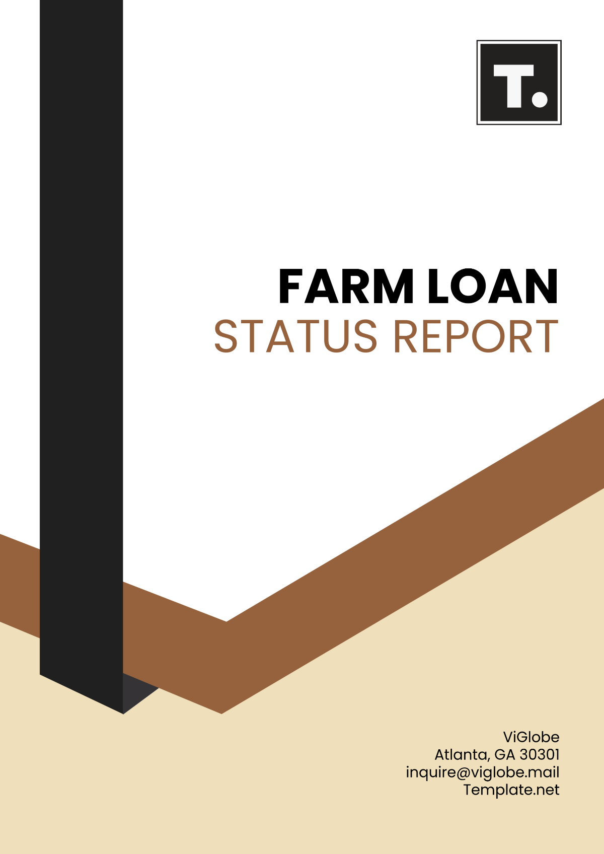 Free Farm Loan Status Report Template