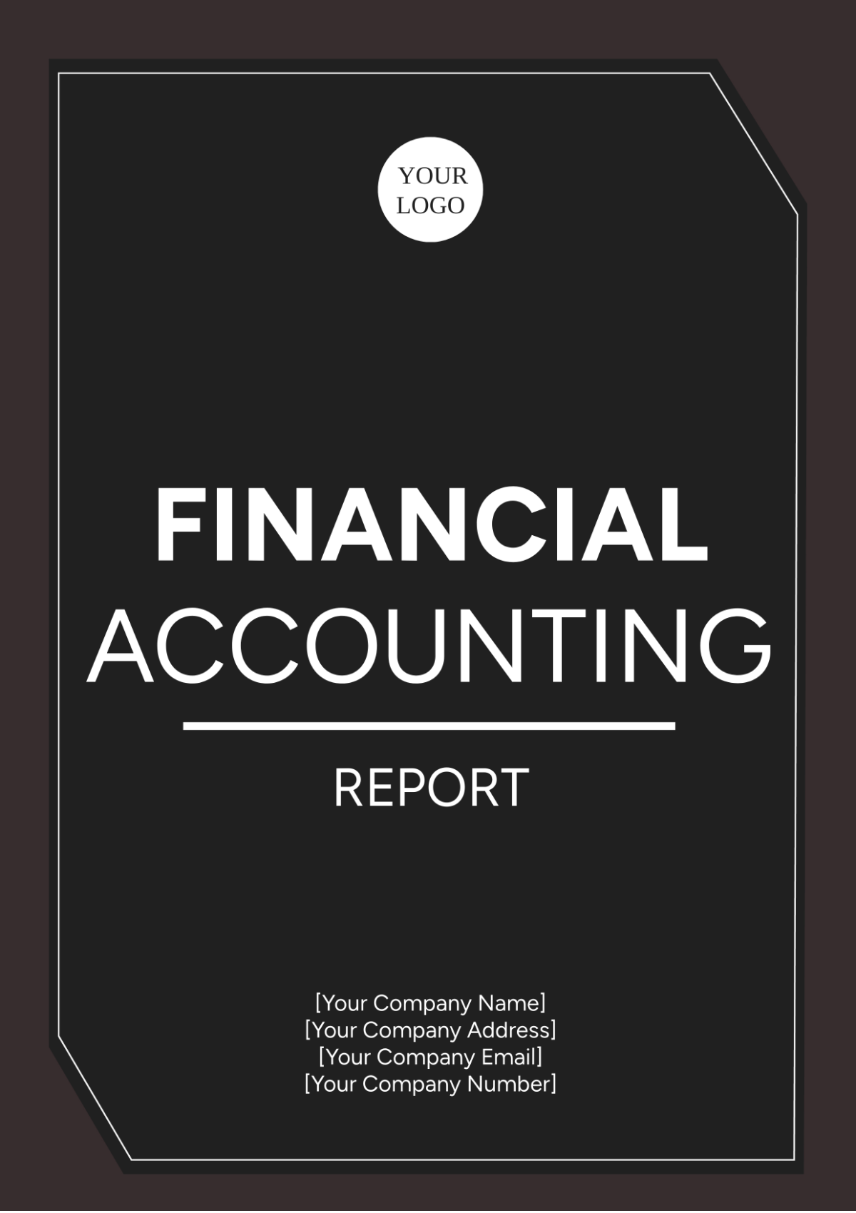 Financial Accounting Report Template - Edit Online & Download