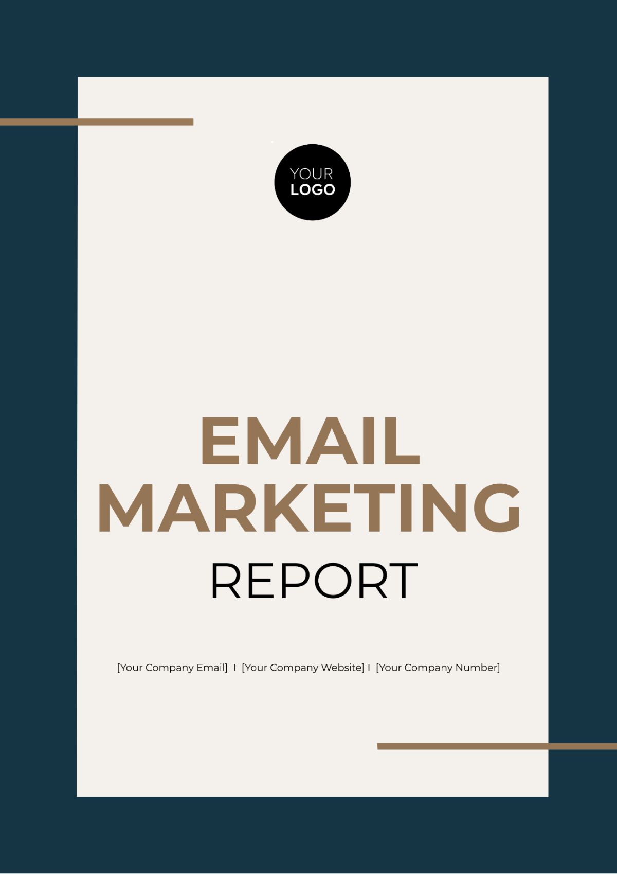 Email Marketing Report Template - Edit Online & Download