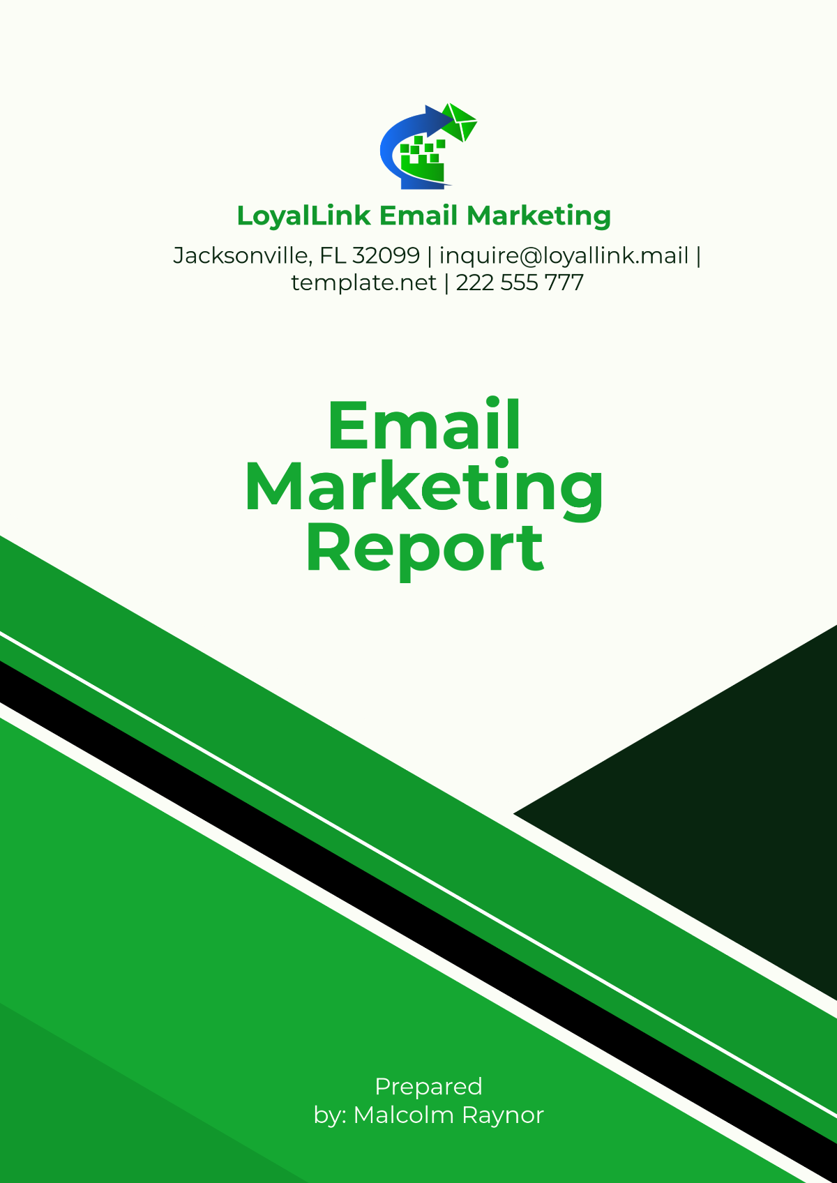 Email Marketing Report Template - Edit Online & Download