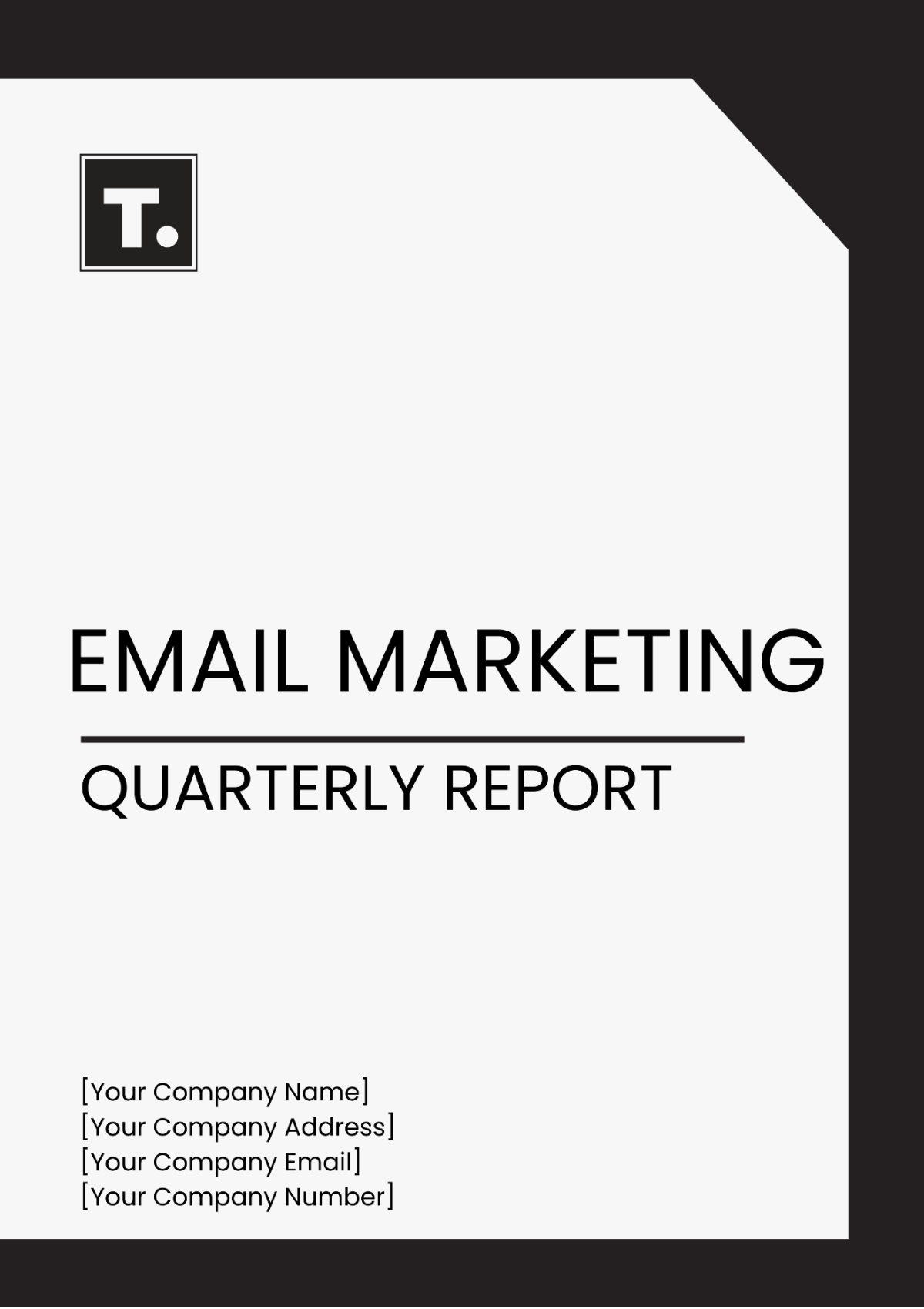 Email Marketing Quarterly Report Template - Edit Online & Download