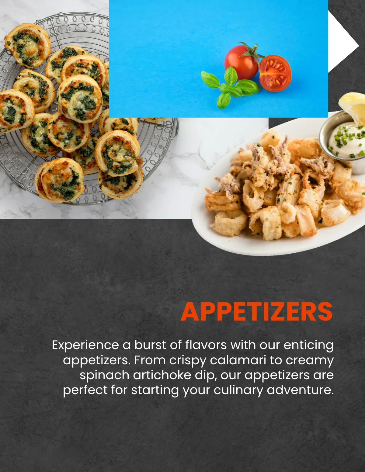 Free Food Portfolio Template to Edit Online