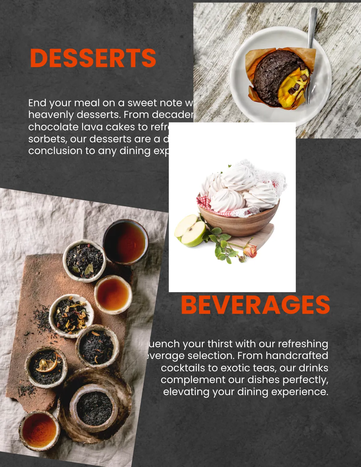 Free Food Portfolio Template to Edit Online