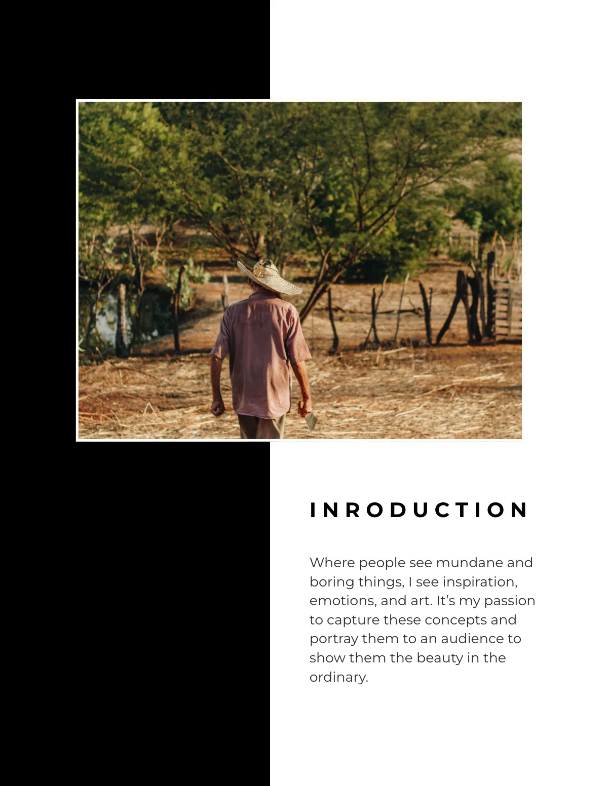 Free Photo Album Portfolio Template to Edit Online