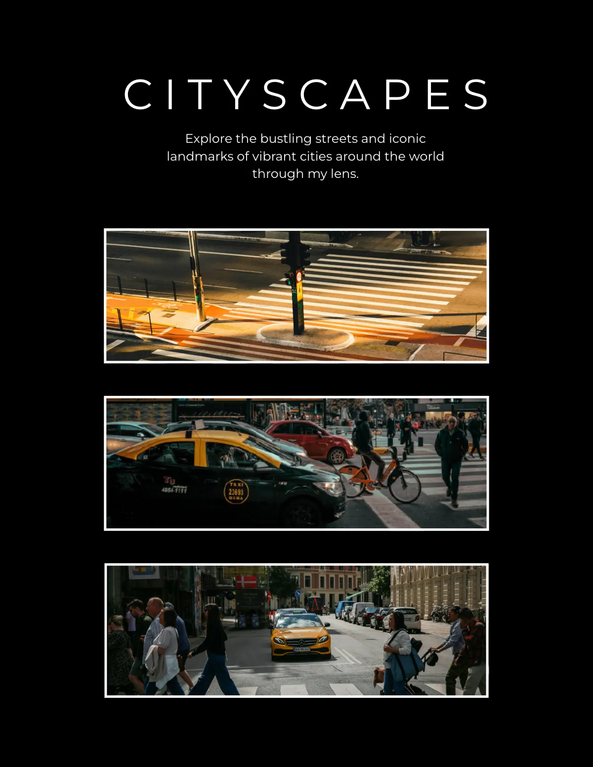 Free Photo Album Portfolio Template to Edit Online