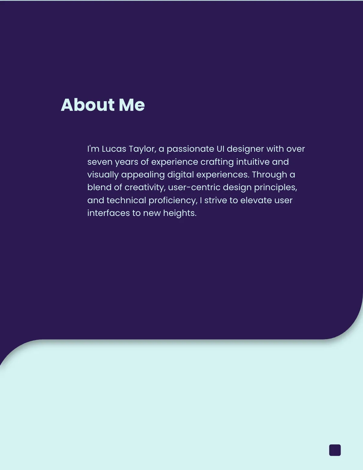 Free Ui Design Portfolio Template to Edit Online