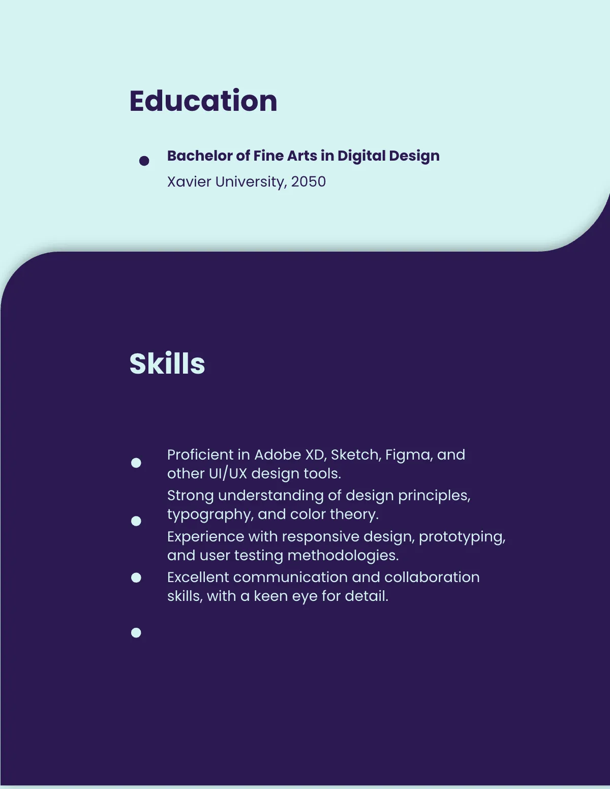 Free Ui Design Portfolio Template to Edit Online