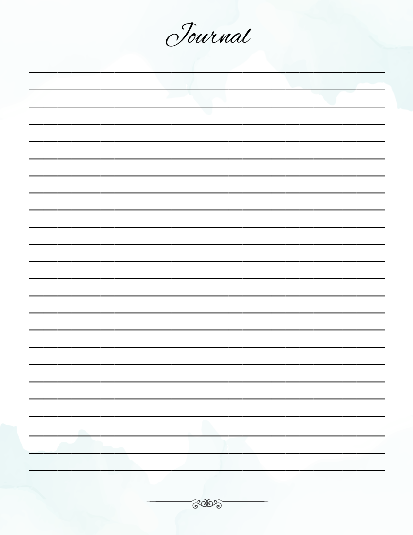 Single Lined Paper