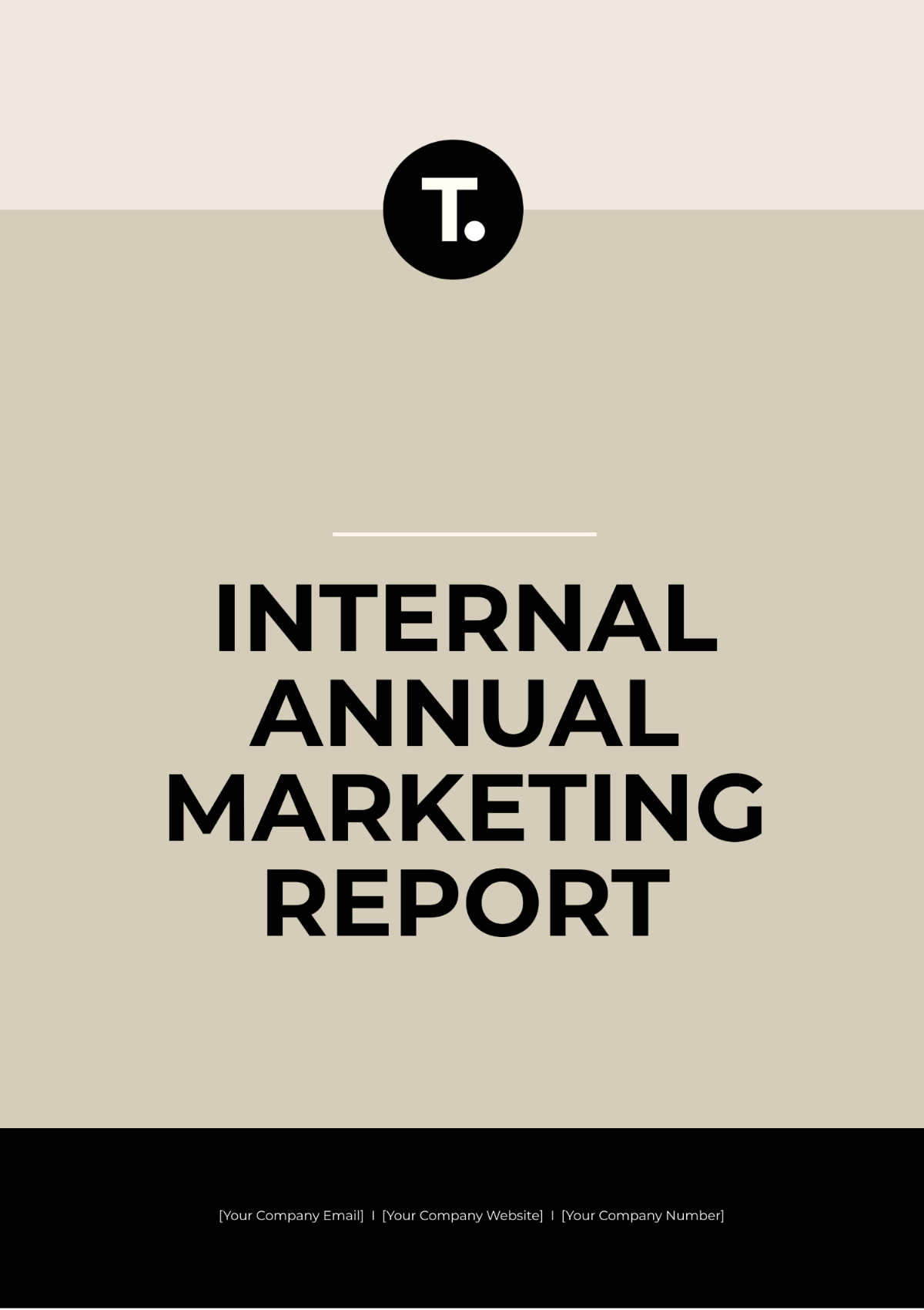 Internal Annual Marketing Report Template - Edit Online & Download