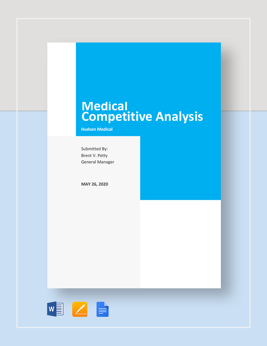 Medical competitive analysis