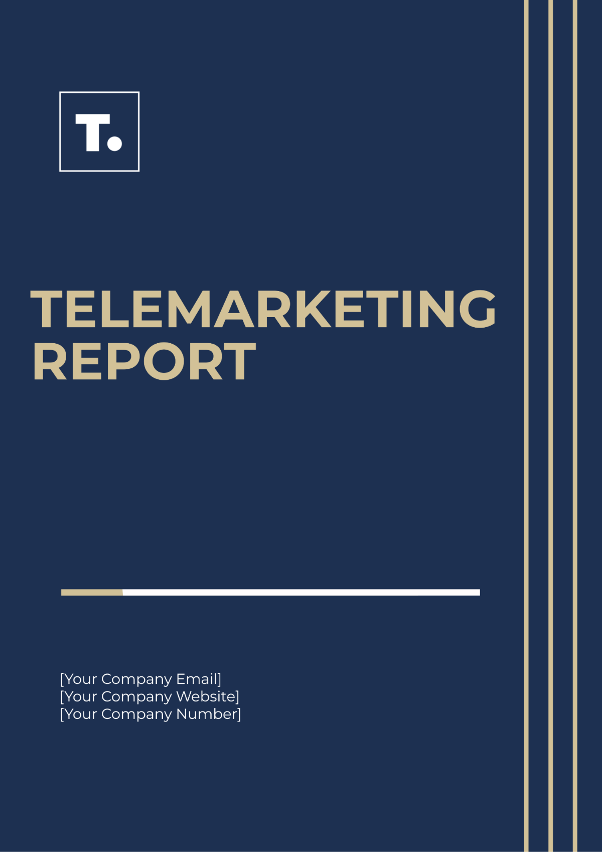 Telemarketing Report Template - Edit Online & Download