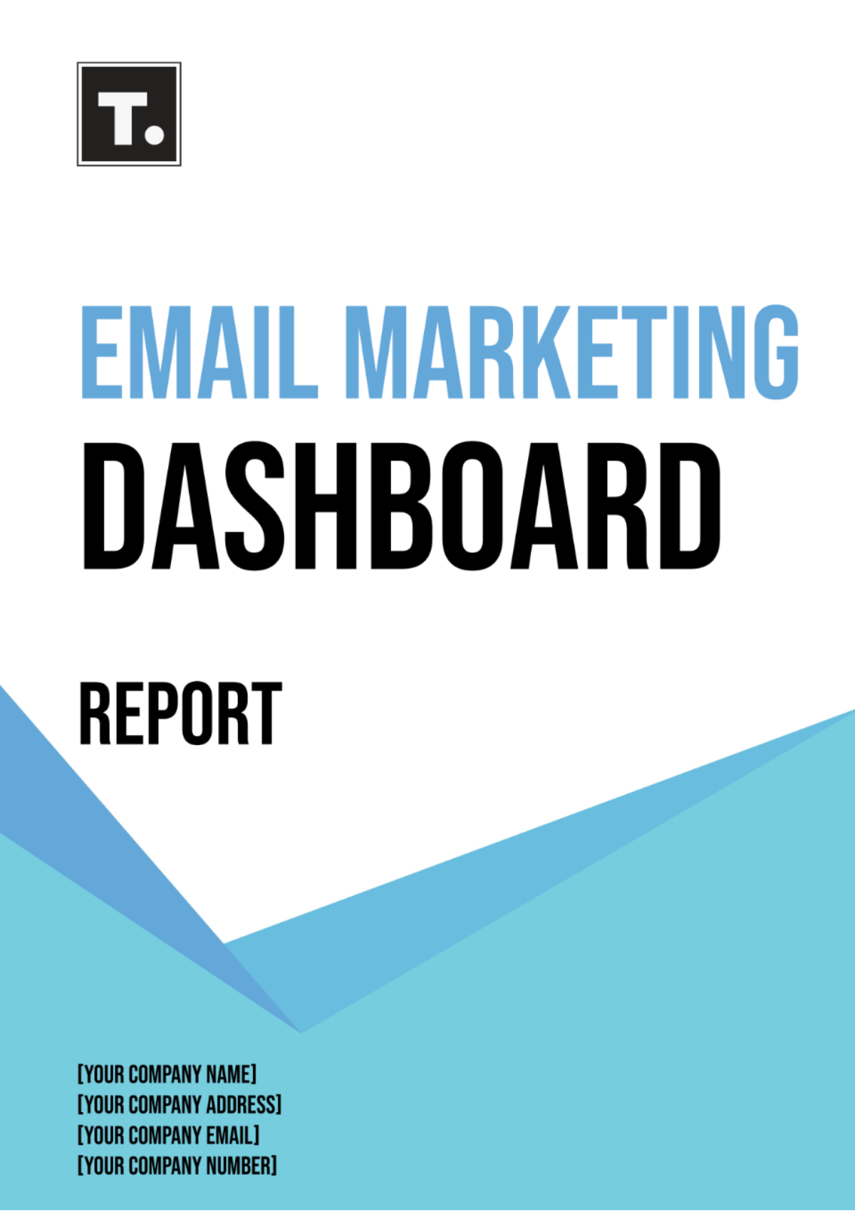 Email Marketing Dashboard Report Template - Edit Online & Download