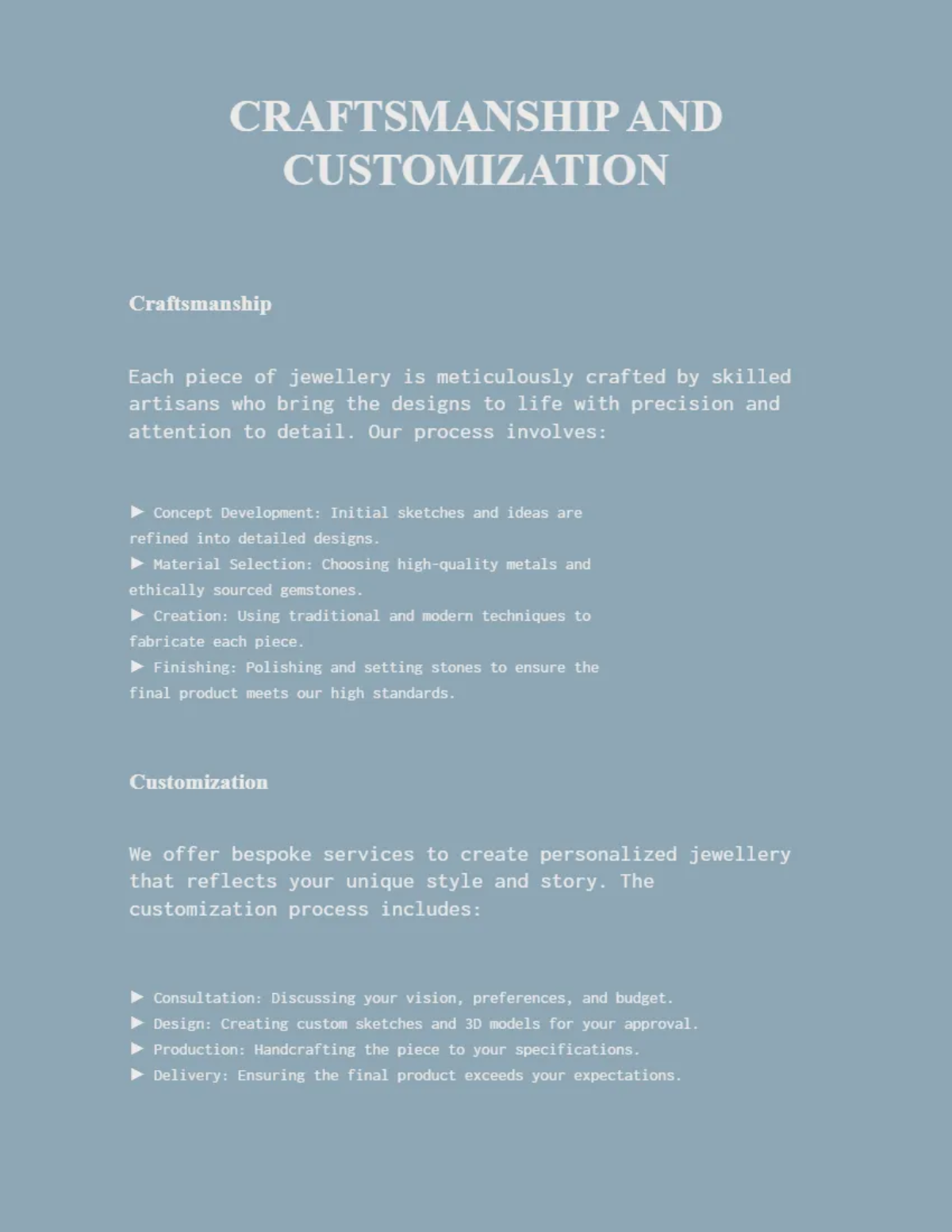 Free Jewellery Portfolio Template to Edit Online Free Jewellery Portfolio Template to Edit Online