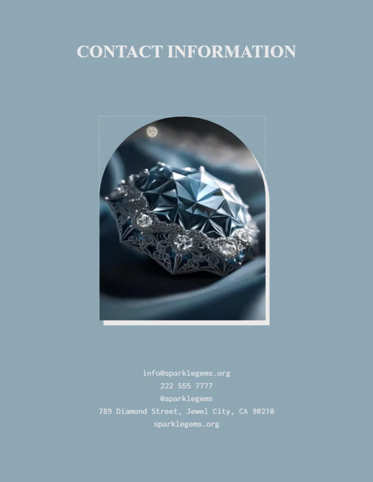 Free Jewellery Portfolio Template to Edit Online Free Jewellery Portfolio Template to Edit Online