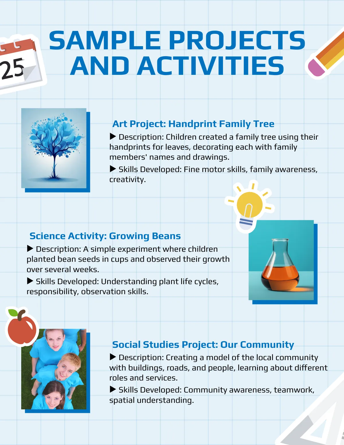 Free Kindergarten Portfolio Template to Edit Online