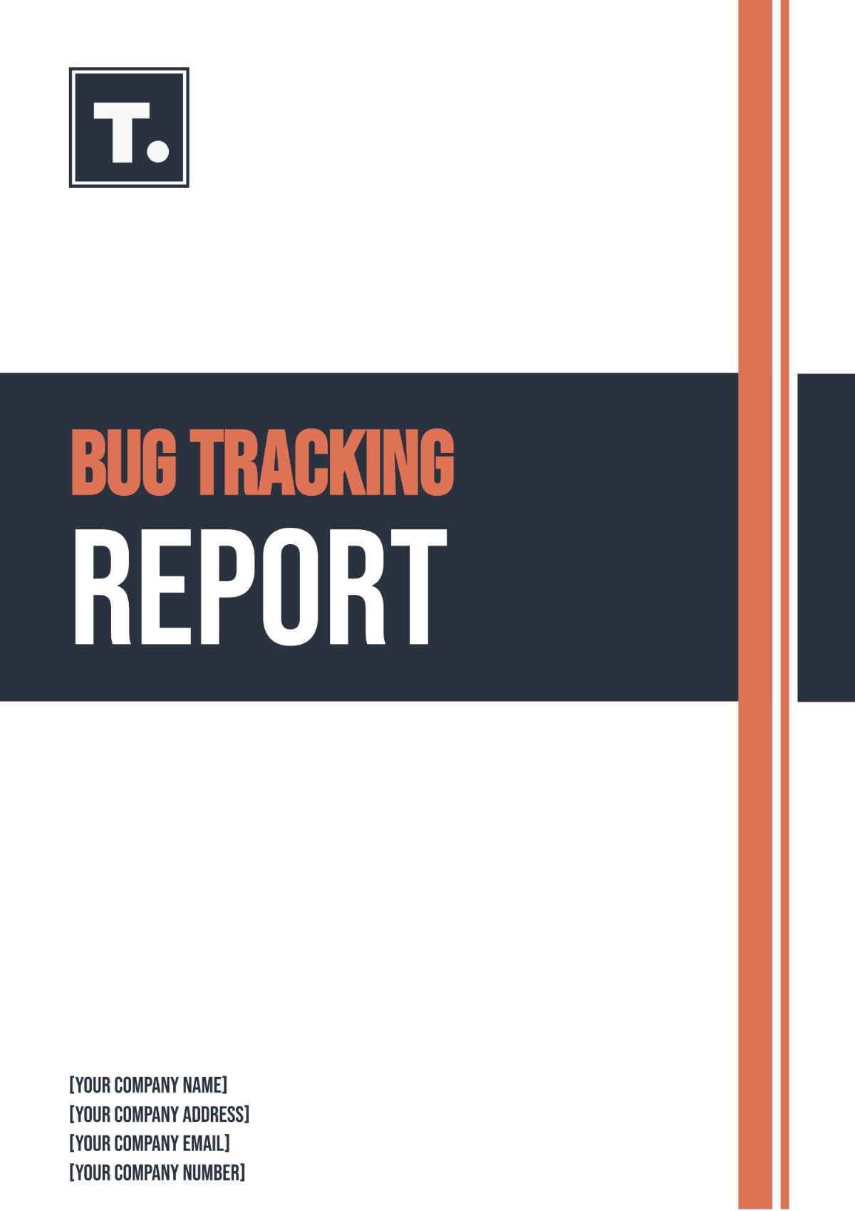 Bug Tracking Report Template - Edit Online & Download