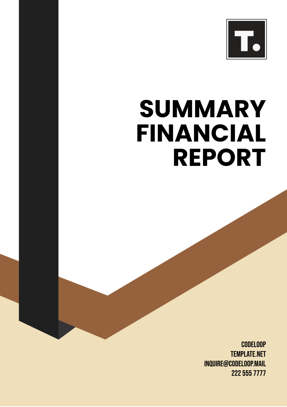 Summary Financial Report Template - Edit Online & Download