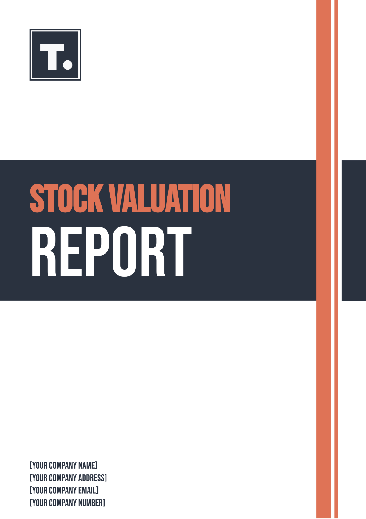 Stock Valuation Report Template - Edit Online & Download