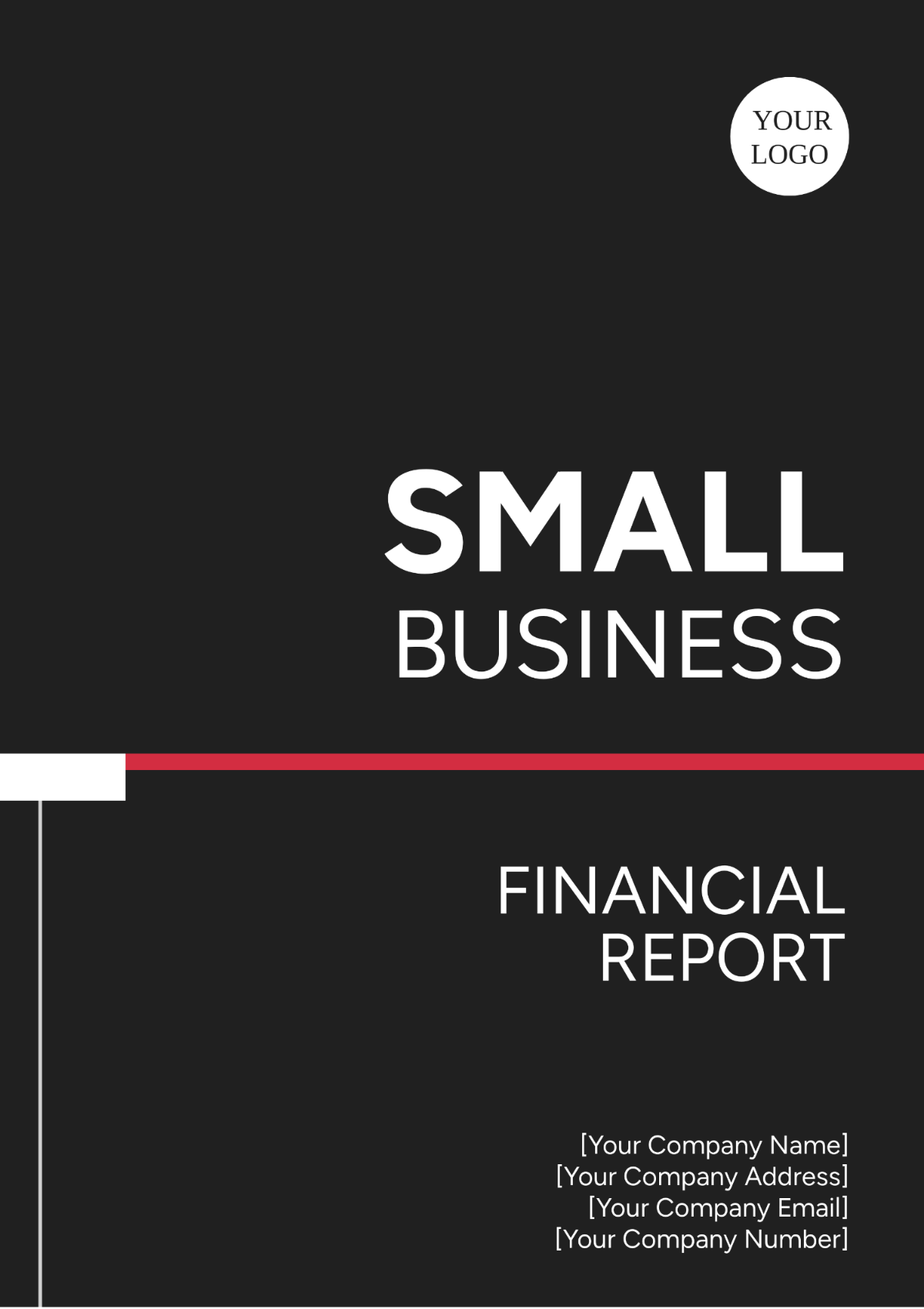 Small Business Financial Report Template - Edit Online & Download