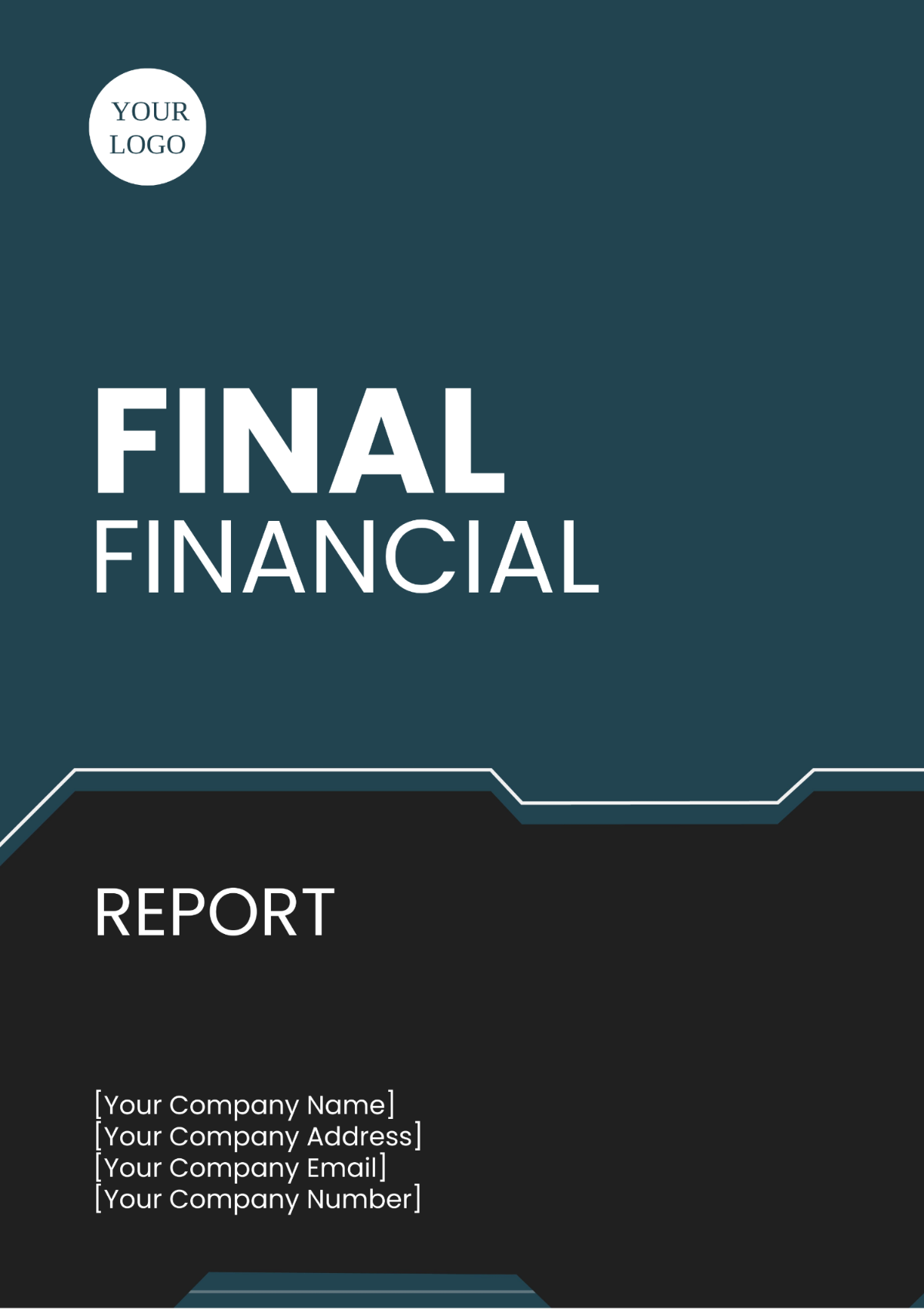 Final Financial Report Template