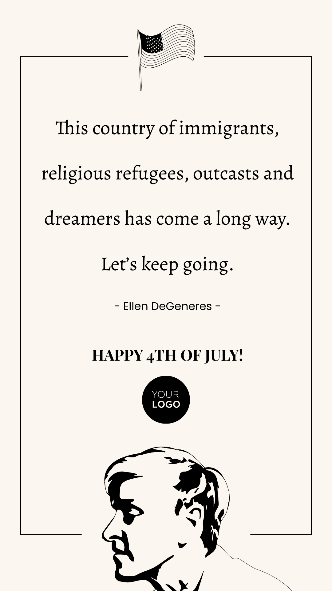 4th of July Quote for Immigrants