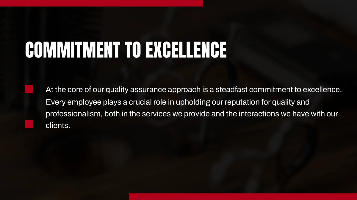 Free Salon Quality Assurance Presentation Template to Edit Online