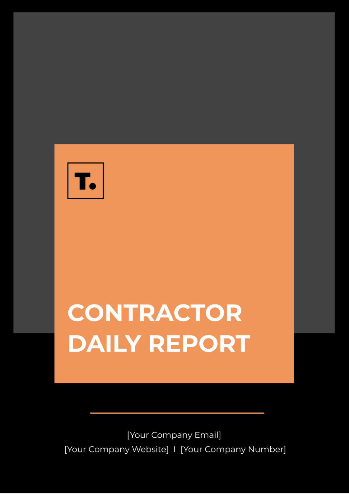 Contractor Daily Report Template - Edit Online & Download