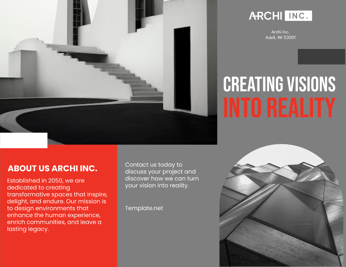 Architecture Firm Brochure