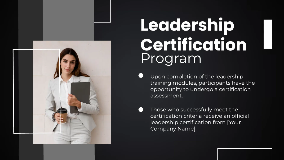Free Salon Leadership Development Presentation Template to Edit Online