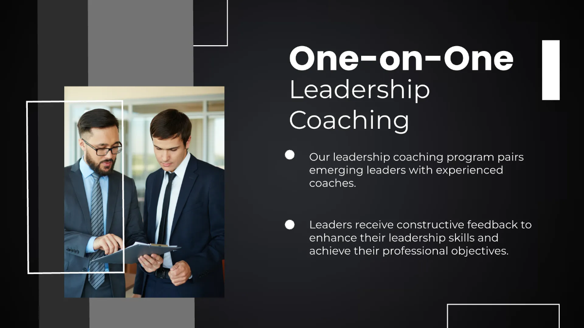 Free Salon Leadership Development Presentation Template to Edit Online