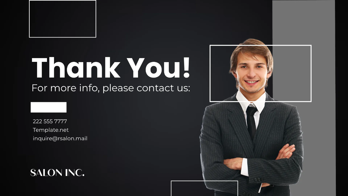 Free Salon Leadership Development Presentation Template to Edit Online