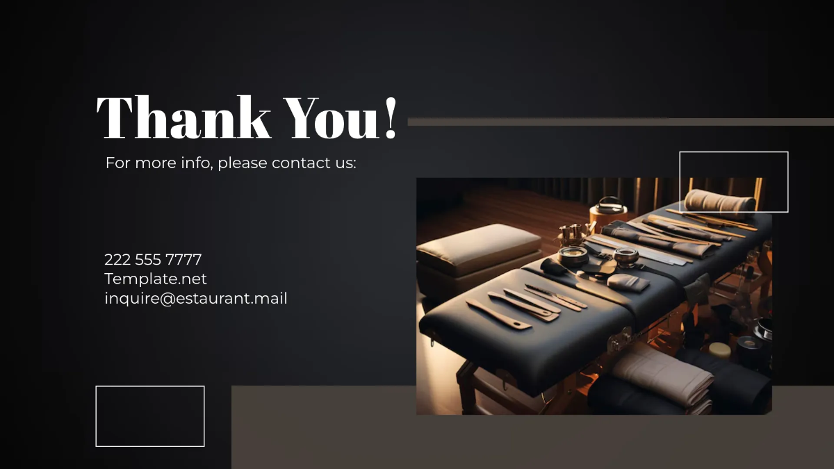 Free Salon Community Outreach Presentation Template to Edit Online