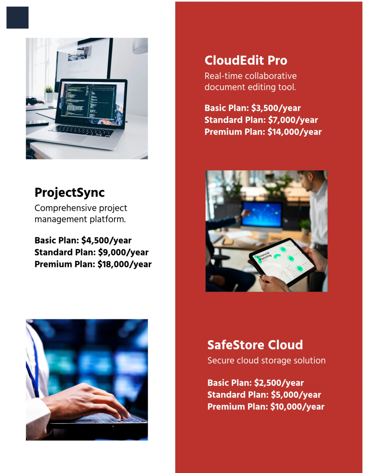 Free Communications Manager Project Catalog Template to Edit Online