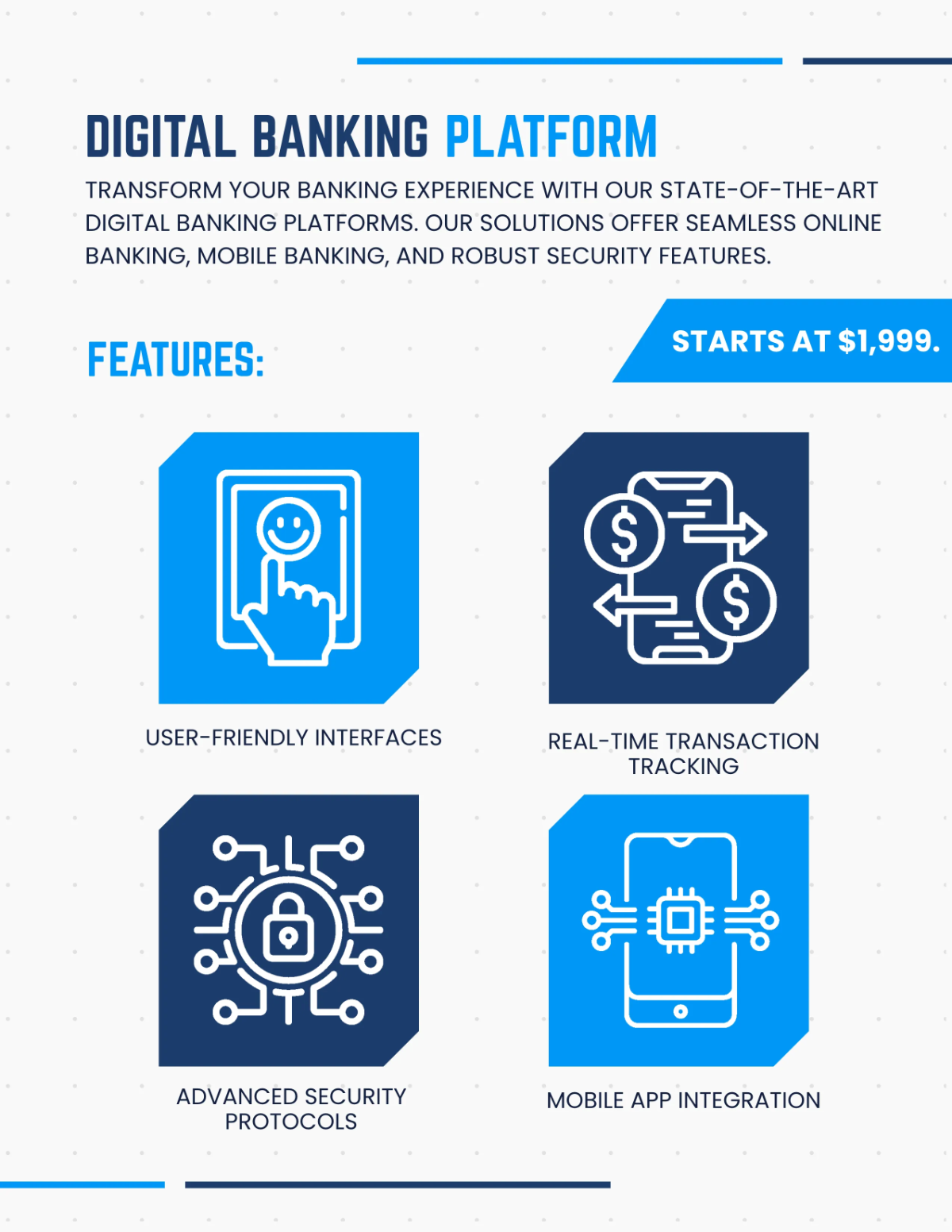 Free Fintech Product Catalog Template to Edit Online