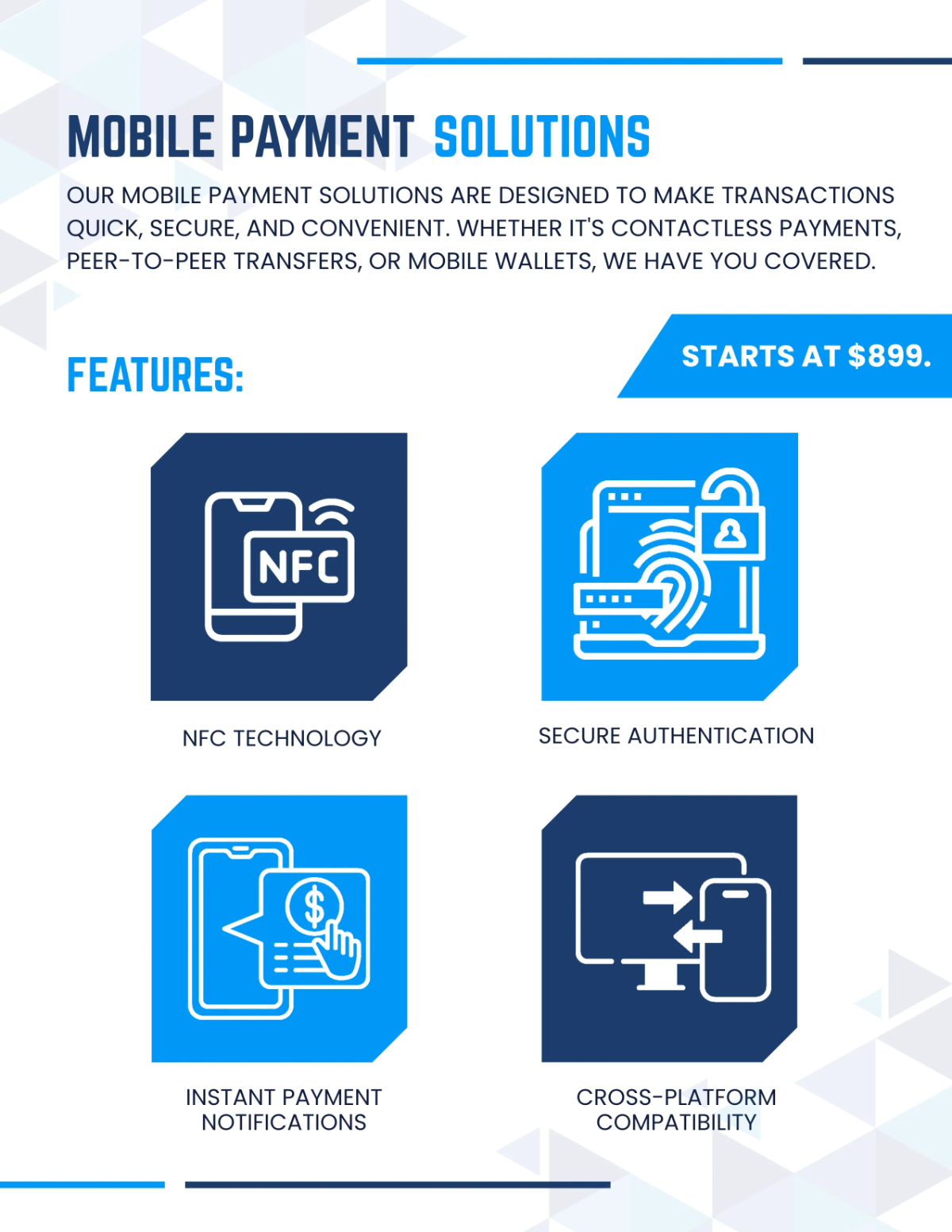 Free Fintech Product Catalog Template to Edit Online