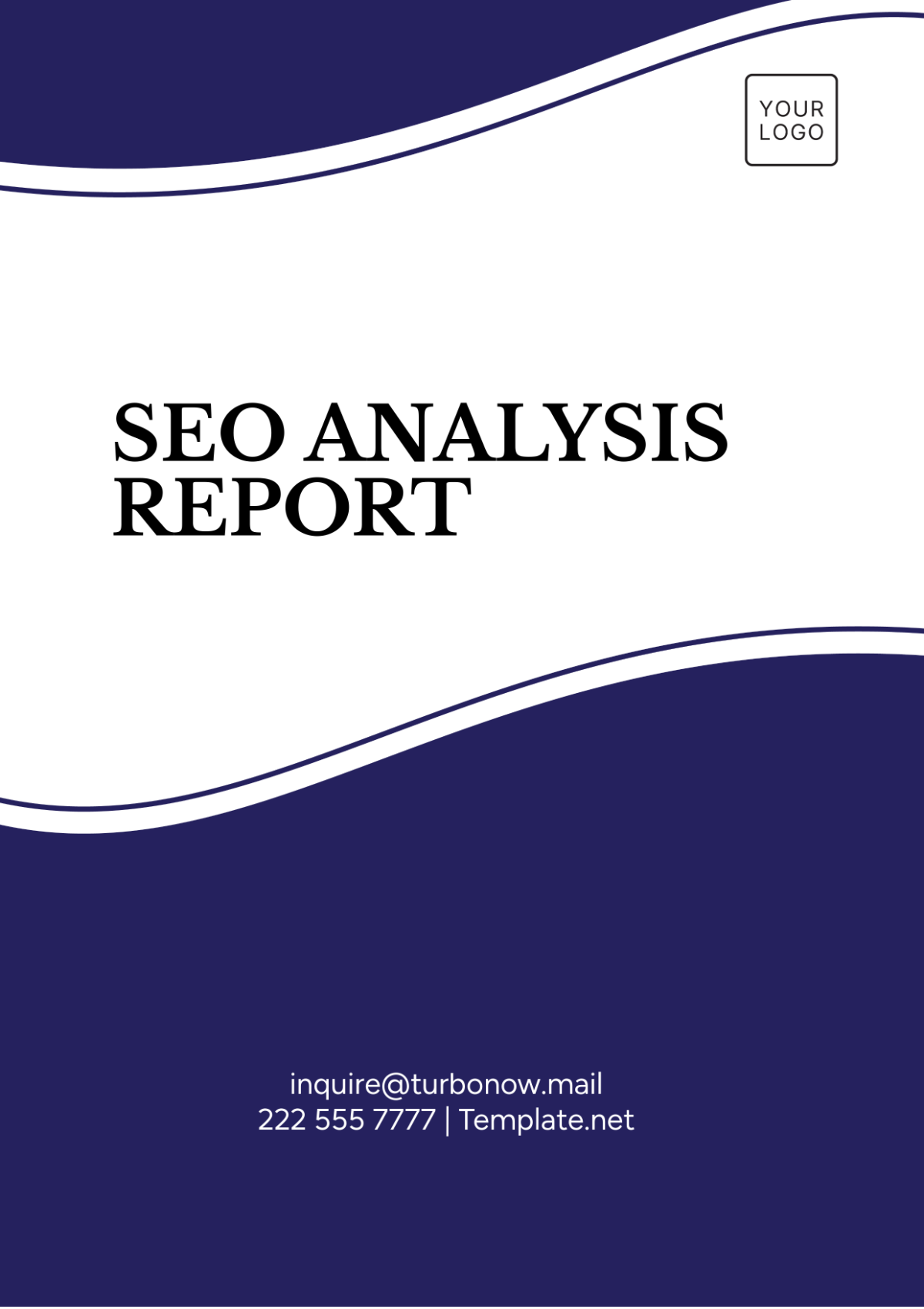 SEO Analysis Report Template - Edit Online & Download