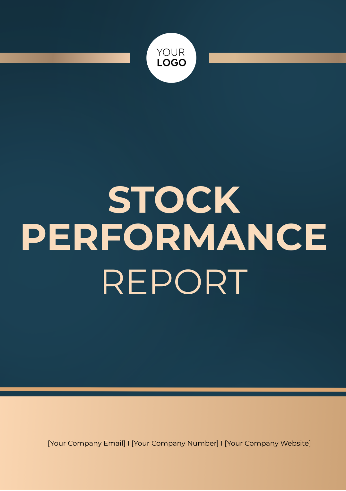 One Page Stock Report Template - Edit Online & Download