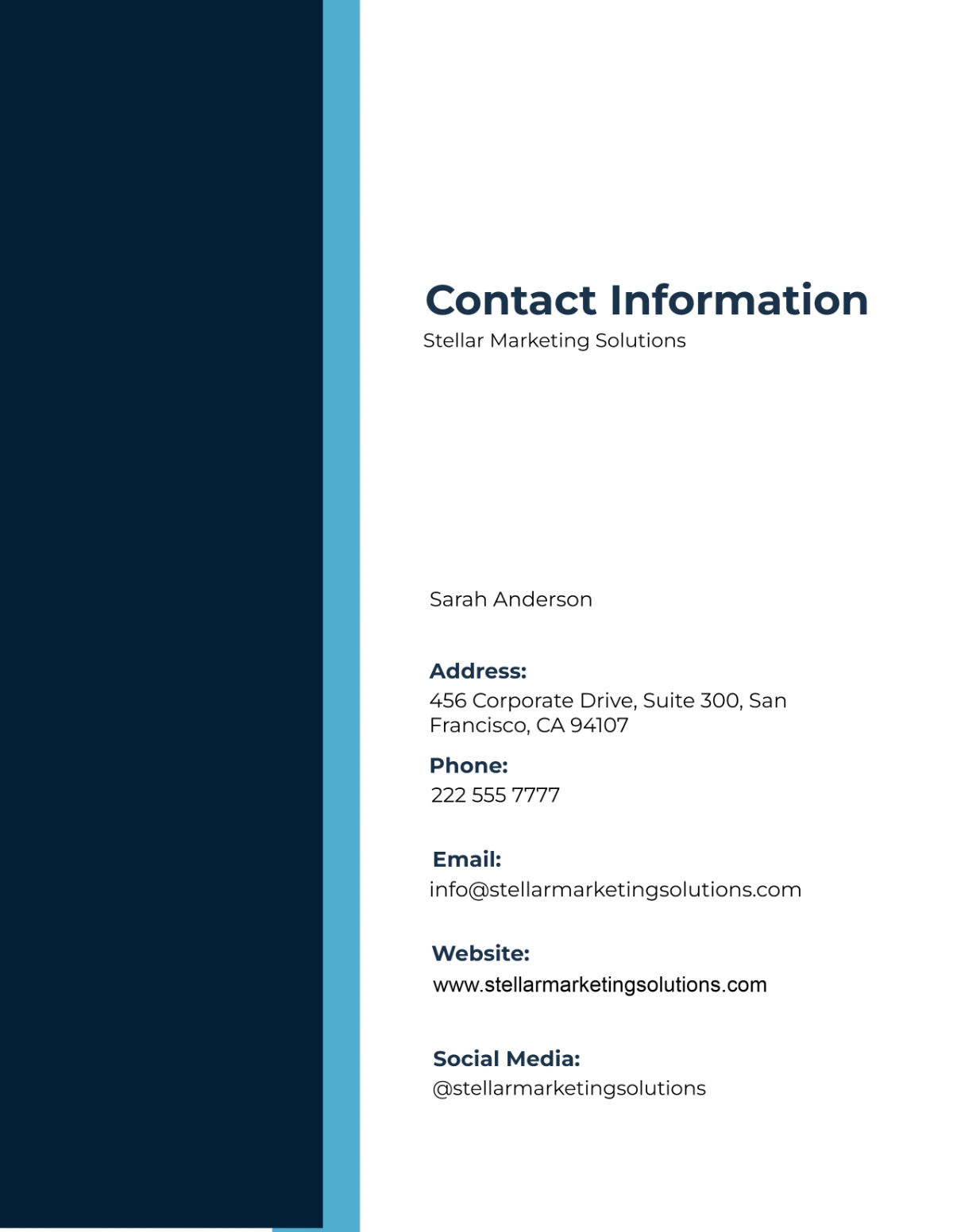 Free Business Project Catalog Template to Edit Online