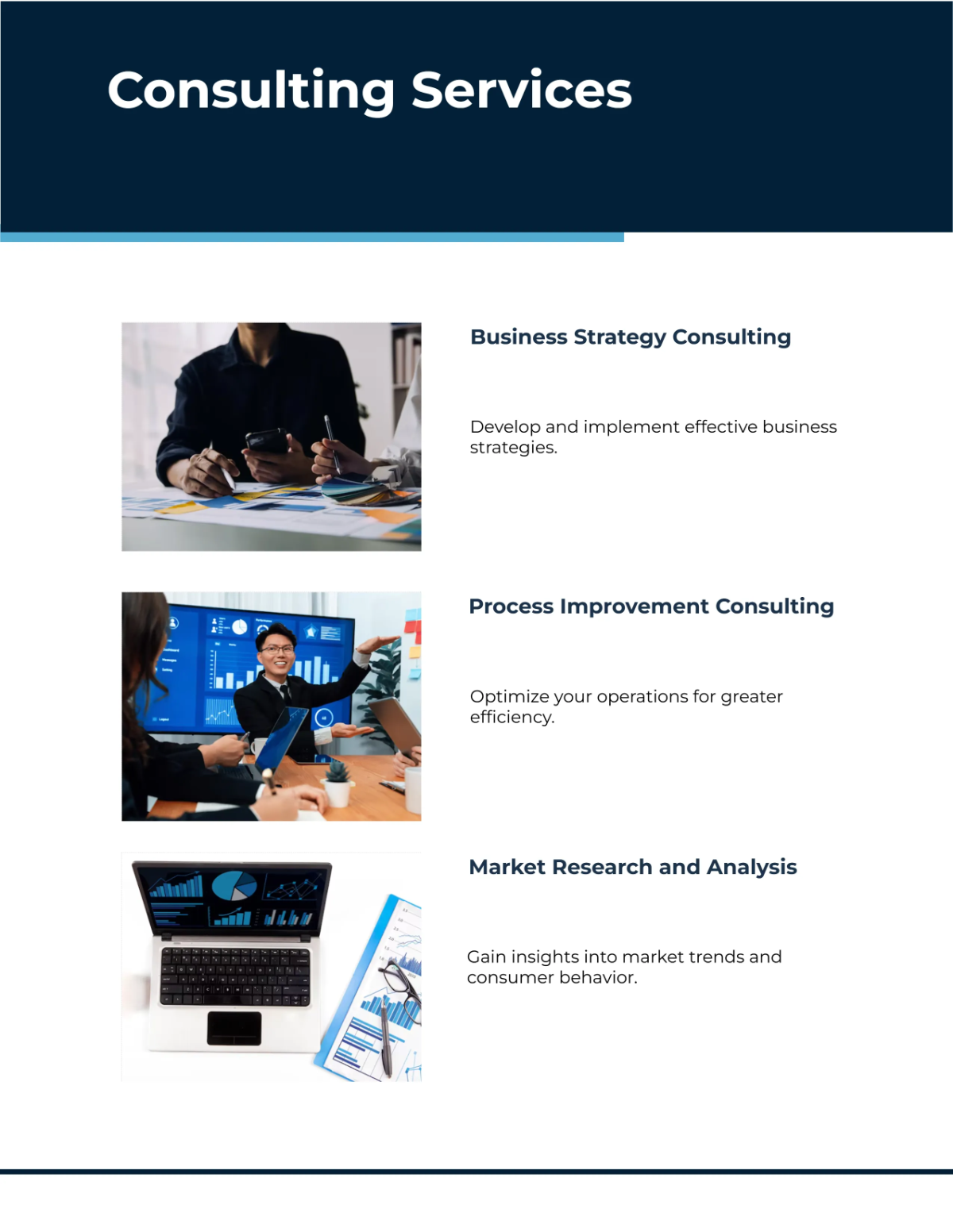 Free Business Project Catalog Template to Edit Online