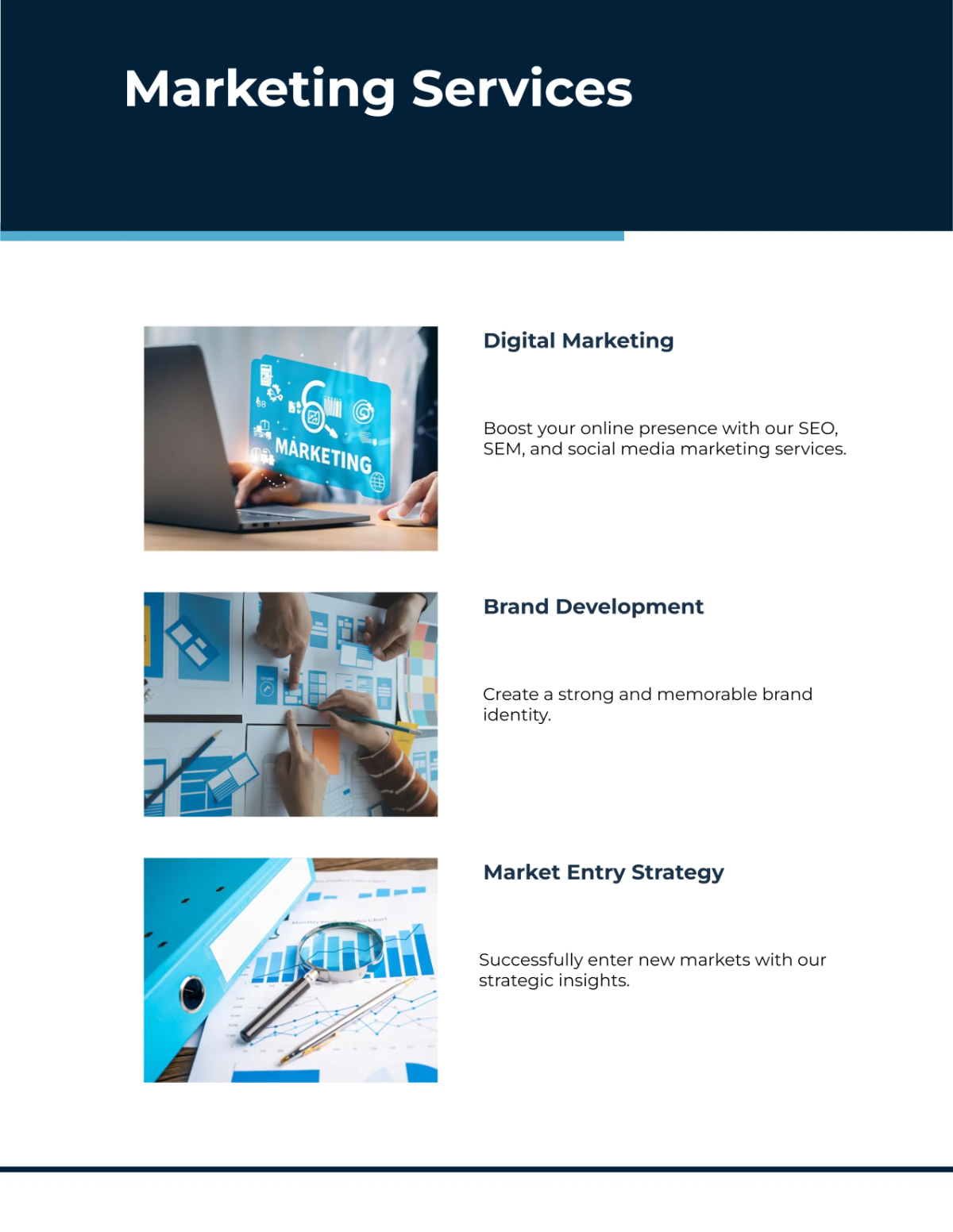 Free Business Project Catalog Template to Edit Online