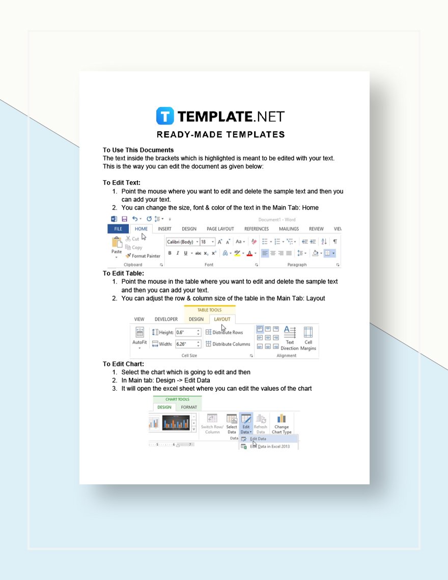 Software Competitive Analysis Template