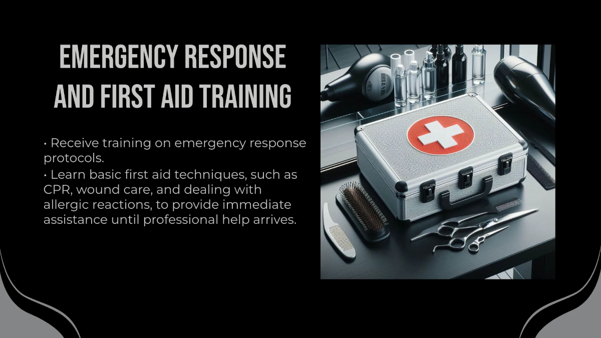 Free Salon Health and Safety Training Presentation Template to Edit Online