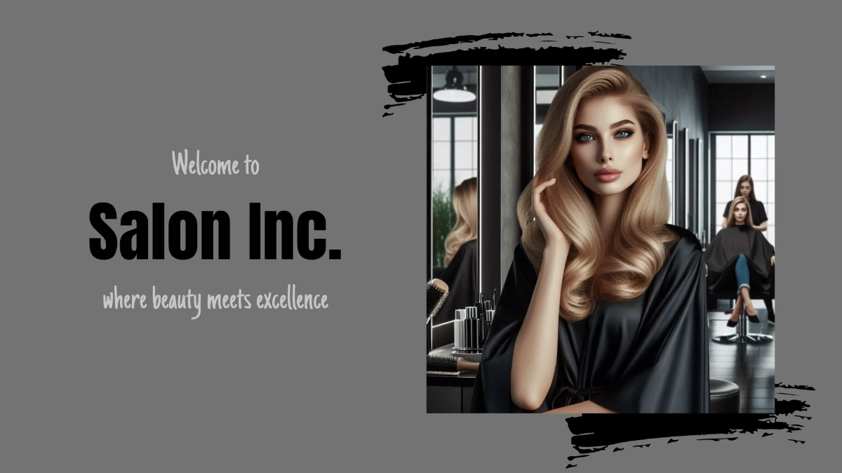 Free Salon New Hire Orientation Presentation Template to Edit Online