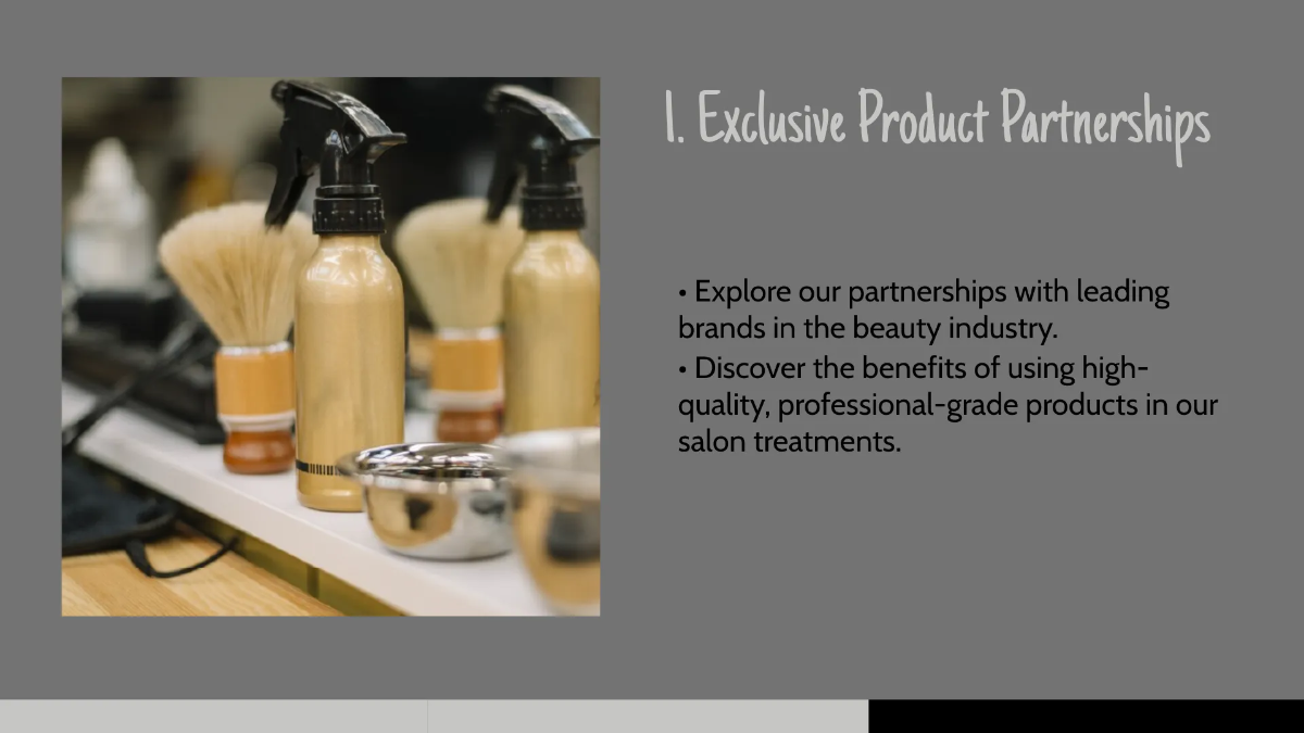 Free Salon New Hire Orientation Presentation Template to Edit Online