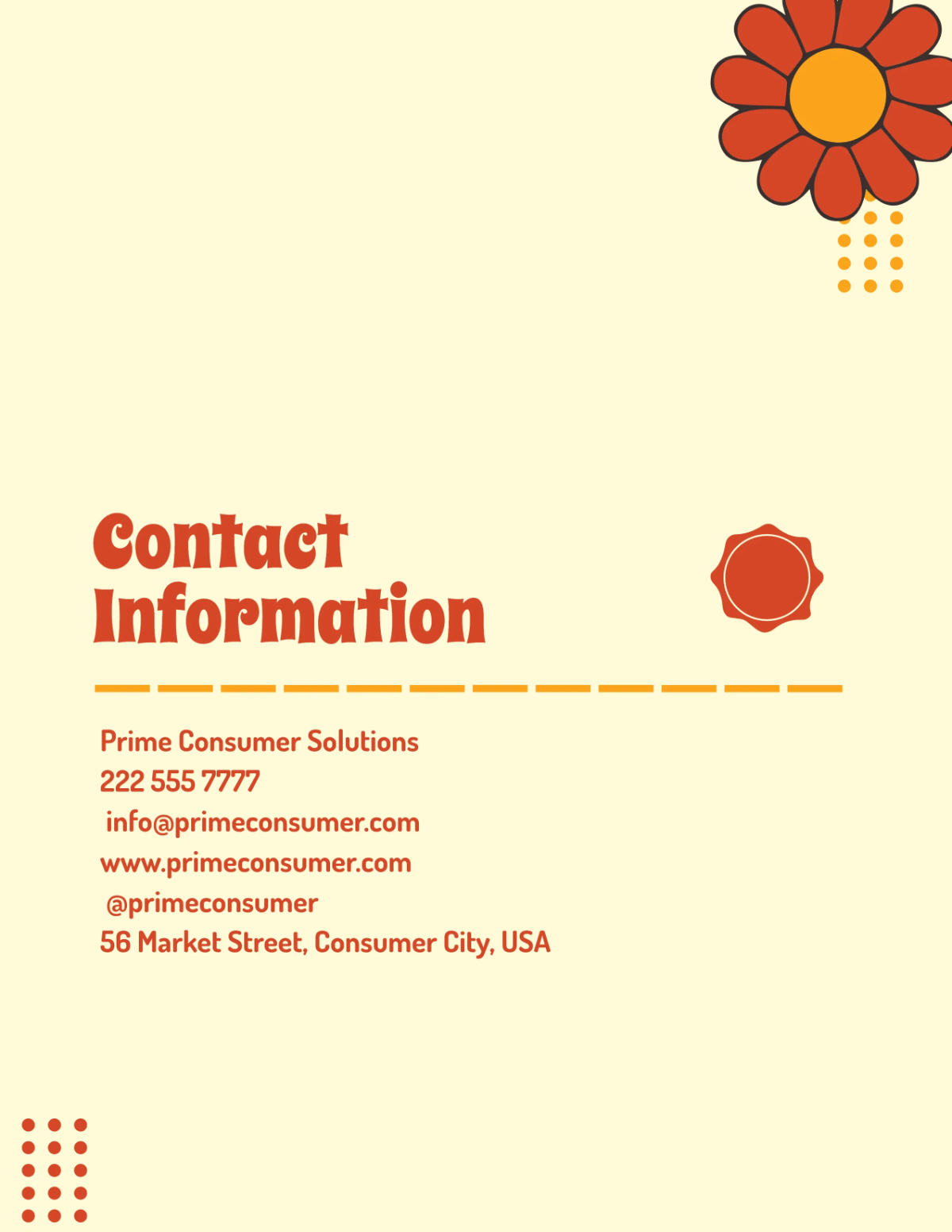 Free Consumer Product Catalog Template to Edit Online