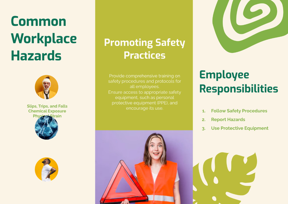 Free Organic Pamphlet Template to Edit Online