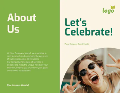 Free Organic Brochure Template to Edit Online