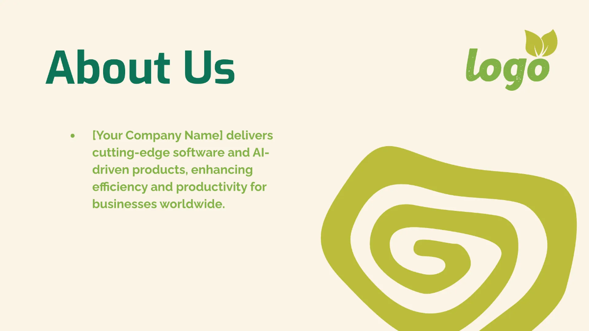 Free Organic Presentation Template to Edit Online